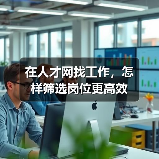 在人才网找工作,怎样筛选岗位更高效(图2) 在人才网找工作,怎样筛选岗位更高效