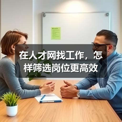 在人才网找工作,怎样筛选岗位更高效(图1) 在人才网找工作,怎样筛选岗位更高效