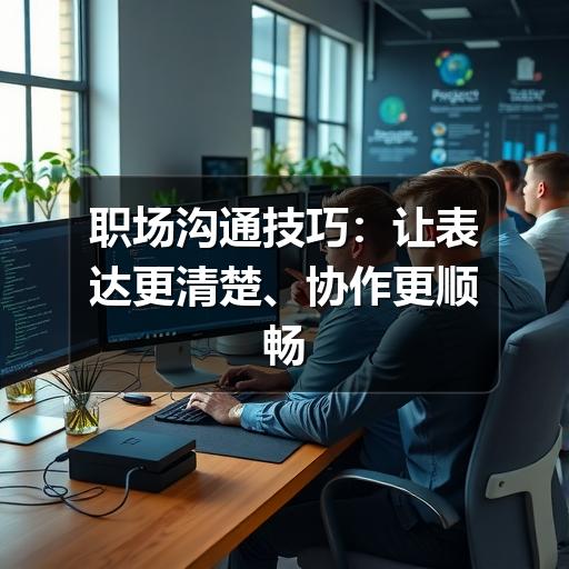 职场沟通技巧:让表达更清楚、协作更顺畅的实用方法(图1) 职场沟通技巧:让表达更清楚、协作更顺畅的实用方法