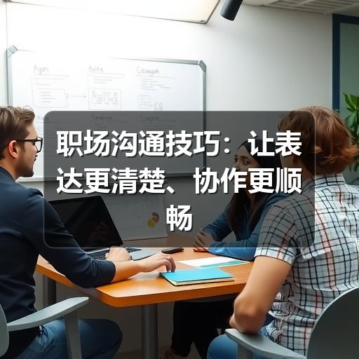职场沟通技巧:让表达更清楚、协作更顺畅的实用方法(图2) 职场沟通技巧:让表达更清楚、协作更顺畅的实用方法