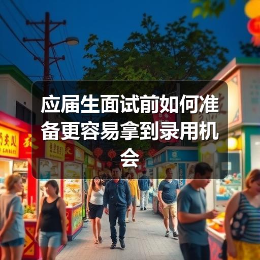 应届生面试前如何准备更容易拿到录用机会