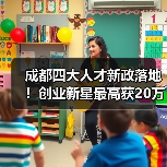 成都四大人才新政落地!创业新星最高获20万资助(图1) 成都四大人才新政落地!创业新星最高获20万资助(图1)