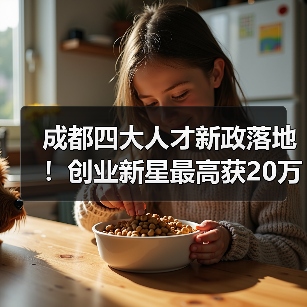 成都四大人才新政落地!创业新星最高获20万资助(图4) 成都四大人才新政落地!创业新星最高获20万资助(图4)