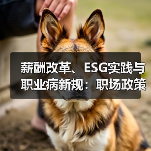 薪酬改革、ESG实践与职业病新规:职场政策如何影响劳动者?(图1) 薪酬改革、ESG实践与职业病新规:职场政策如何影响劳动者?(图1)