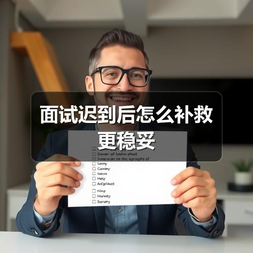 面试迟到后怎么补救更稳妥