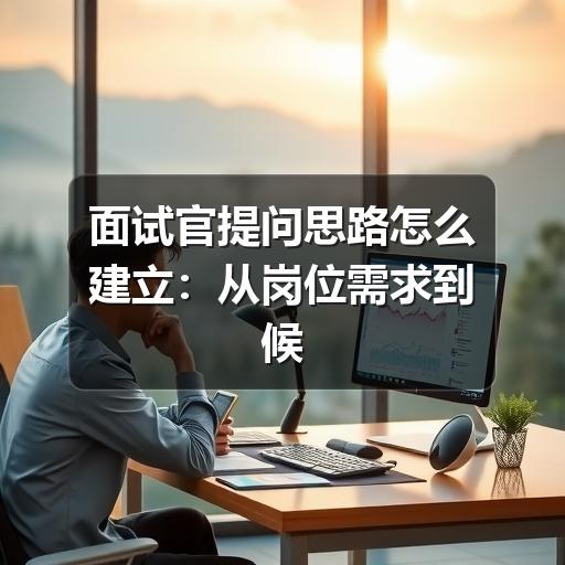 面试官提问思路怎么建立:从岗位需求到候选人判断的完整方法(图1) 面试官提问思路怎么建立:从岗位需求到候选人判断的完整方法