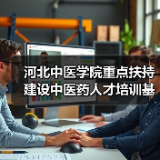 河北中医学院重点扶持 建设中医药人才培训基地（图1）