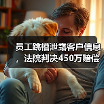 员工跳槽泄露客户信息,法院判决450万赔偿!证据保全如何保障企业权益?(图1) 员工跳槽泄露客户信息,法院判决450万赔偿!证据保全如何保障企业权益?(图1)