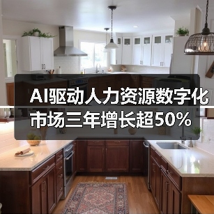 AI驱动人力资源数字化市场三年增长超50%（图4）