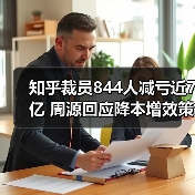 知乎裁员844人减亏近7亿 周源回应降本增效策略(图2) 知乎裁员844人减亏近7亿 周源回应降本增效策略(图2)