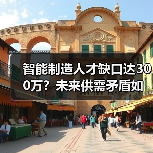 智能制造人才缺口达300万?未来供需矛盾如何破局?(图1) 智能制造人才缺口达300万?未来供需矛盾如何破局?(图1)