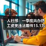 人社部:一季度共办结工资类违法案件15.1万件(图1) 人社部:一季度共办结工资类违法案件15.1万件(图1)