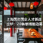 上海国资国企人才新政出炉:20条举措推动高潜精英发展(图2) 上海国资国企人才新政出炉:20条举措推动高潜精英发展(图2)