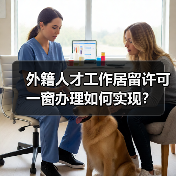 外籍人才工作居留许可一窗办理如何实现?(图1) 外籍人才工作居留许可一窗办理如何实现?(图1)