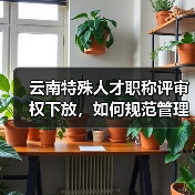 云南特殊人才职称评审权下放,如何规范管理?(图4) 云南特殊人才职称评审权下放,如何规范管理?(图4)