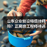山东企业能设特级技师吗？正高级工程师待遇如何落实？（图2）