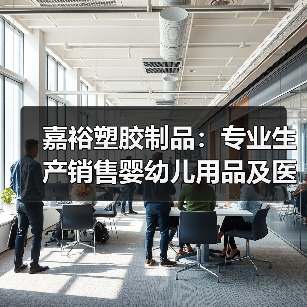 嘉裕塑胶制品：专业生产销售婴幼儿用品及医疗器械，通过ISO9001等多项国际认证（图1）