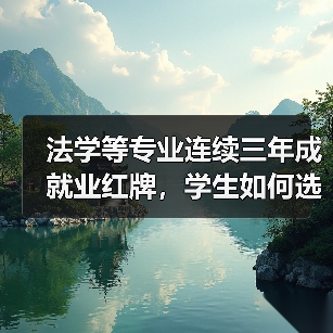 法学等专业连续三年成就业红牌,学生如何选择?(图4) 法学等专业连续三年成就业红牌,学生如何选择?(图4)