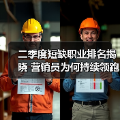 二季度短缺职业排名揭晓 营销员为何持续领跑?(图2) 二季度短缺职业排名揭晓 营销员为何持续领跑?(图2)