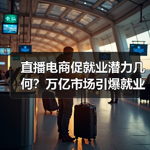 直播电商促就业潜力几何?万亿市场引爆就业新蓝海(图3) 直播电商促就业潜力几何?万亿市场引爆就业新蓝海(图3)