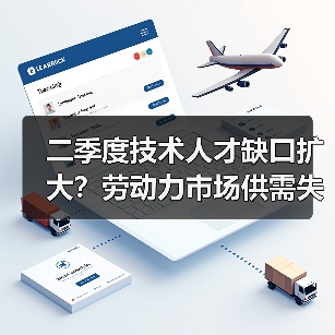 二季度技术人才缺口扩大？劳动力市场供需失衡新趋势（图1）