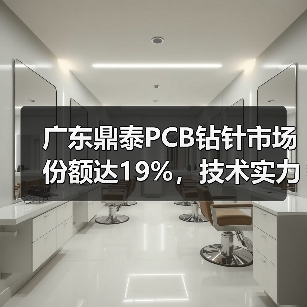 广东鼎泰PCB钻针市场份额达19%,技术实力如何引领行业?(图1) 广东鼎泰PCB钻针市场份额达19%,技术实力如何引领行业?(图1)