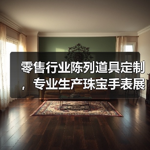 零售行业陈列道具定制，专业生产珠宝手表展示方案（图4）