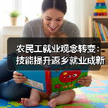 农民工就业观念转变:技能提升返乡就业成新趋势(图1) 农民工就业观念转变:技能提升返乡就业成新趋势(图1)