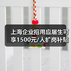 上海企业招用应届生可享1500元/人扩岗补贴，如何精准发放？（图2）