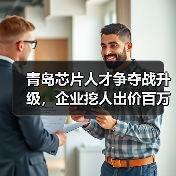 青岛芯片人才争夺战升级,企业挖人出价百万引热议(图2) 青岛芯片人才争夺战升级,企业挖人出价百万引热议(图2)