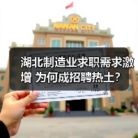 湖北制造业求职需求激增 为何成招聘热土？（图1）