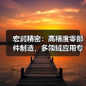 宏润精密：高精度零部件制造，多领域应用专家（图3）