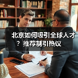 北京如何吸引全球人才?推荐制引热议(图3) 北京如何吸引全球人才?推荐制引热议(图3)