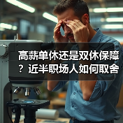 高薪单休还是双休保障？近半职场人如何取舍？（图1）