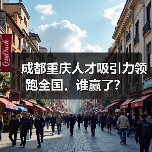 成都重庆人才吸引力领跑全国，谁赢了？（图2）
