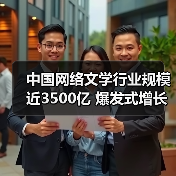 中国网络文学行业规模近3500亿 爆发式增长趋势凸显(图4) 中国网络文学行业规模近3500亿 爆发式增长趋势凸显(图4)