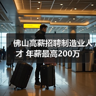 佛山高薪招聘制造业人才 年薪最高200万(图3) 佛山高薪招聘制造业人才 年薪最高200万(图3)