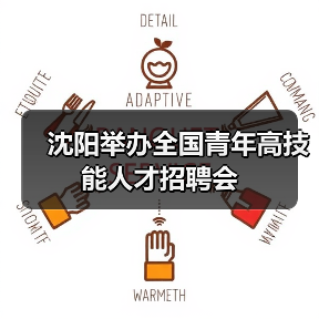 沈阳举办全国青年高技能人才招聘会（图1）
