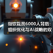 微软裁员6000人背后：组织优化与AI战略的双重考量（图1）