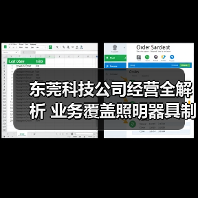 东莞科技公司经营全解析 业务覆盖照明器具制造销售（图2）