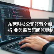 东莞科技公司经营全解析 业务覆盖照明器具制造销售（图1）