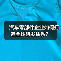 汽车零部件企业如何打造全球研发体系?(图4) 汽车零部件企业如何打造全球研发体系?(图4)