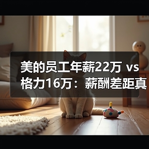 美的员工年薪22万 vs 格力16万:薪酬差距真相曝光(图4) 美的员工年薪22万 vs 格力16万:薪酬差距真相曝光(图4)
