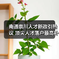 南通崇川人才新政引热议 顶尖人才落户最高补贴500万(图2) 南通崇川人才新政引热议 顶尖人才落户最高补贴500万(图2)