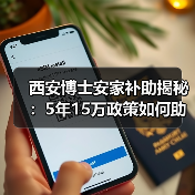 西安博士安家补助揭秘:5年15万政策如何助力硕博人才落户?(图1) 西安博士安家补助揭秘:5年15万政策如何助力硕博人才落户?(图1)