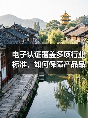 电子认证覆盖多项行业标准,如何保障产品品质?(图1) 电子认证覆盖多项行业标准,如何保障产品品质?(图1)