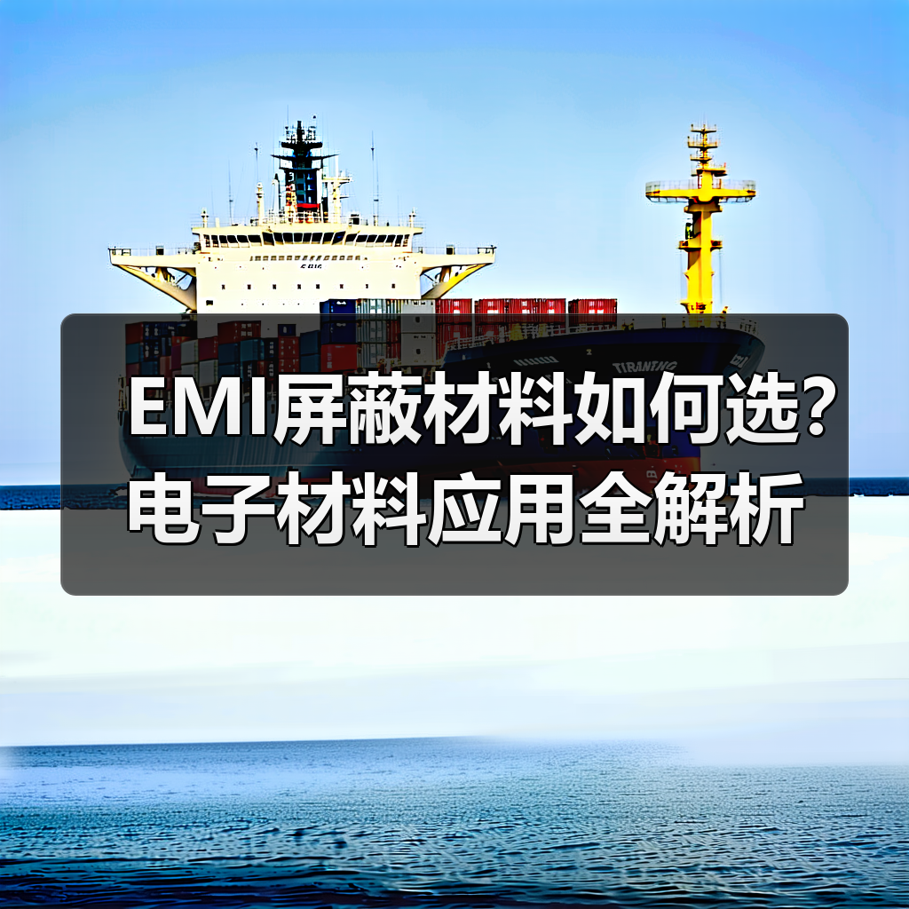 EMI屏蔽材料如何选？电子材料应用全解析（图3）