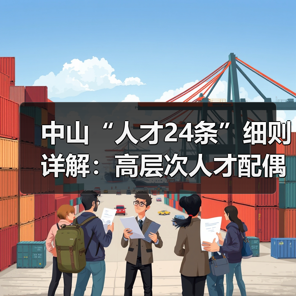 中山“人才24条”细则详解:高层次人才配偶随调政策全解读(图3) 中山“人才24条”细则详解:高层次人才配偶随调政策全解读(图3)