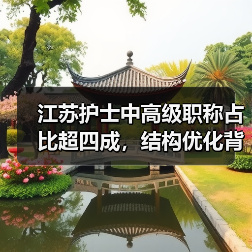 江苏护士中高级职称占比超四成,结构优化背后的驱动力是什么?(图4) 江苏护士中高级职称占比超四成,结构优化背后的驱动力是什么?(图4)