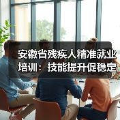 安徽省残疾人精准就业培训：技能提升促稳定就业（图2）